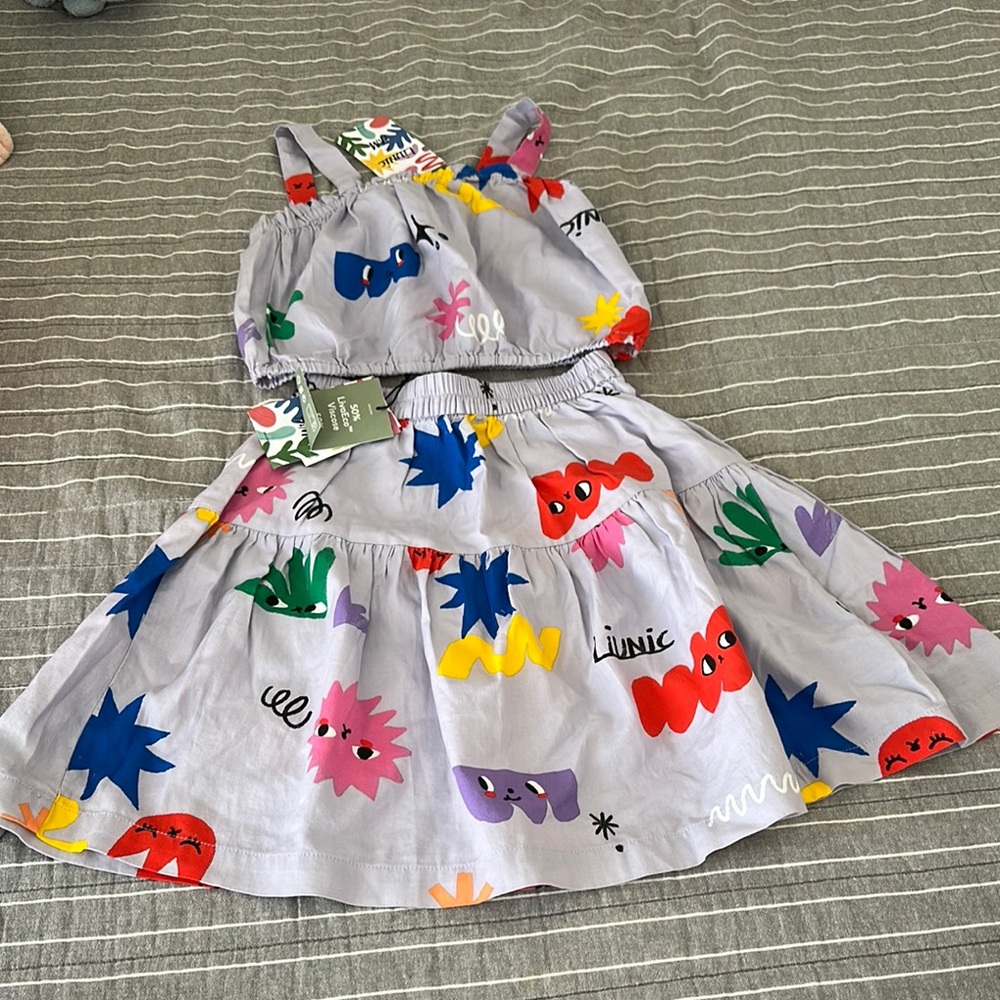 H&M Kids Matching Set - Multicolor Print